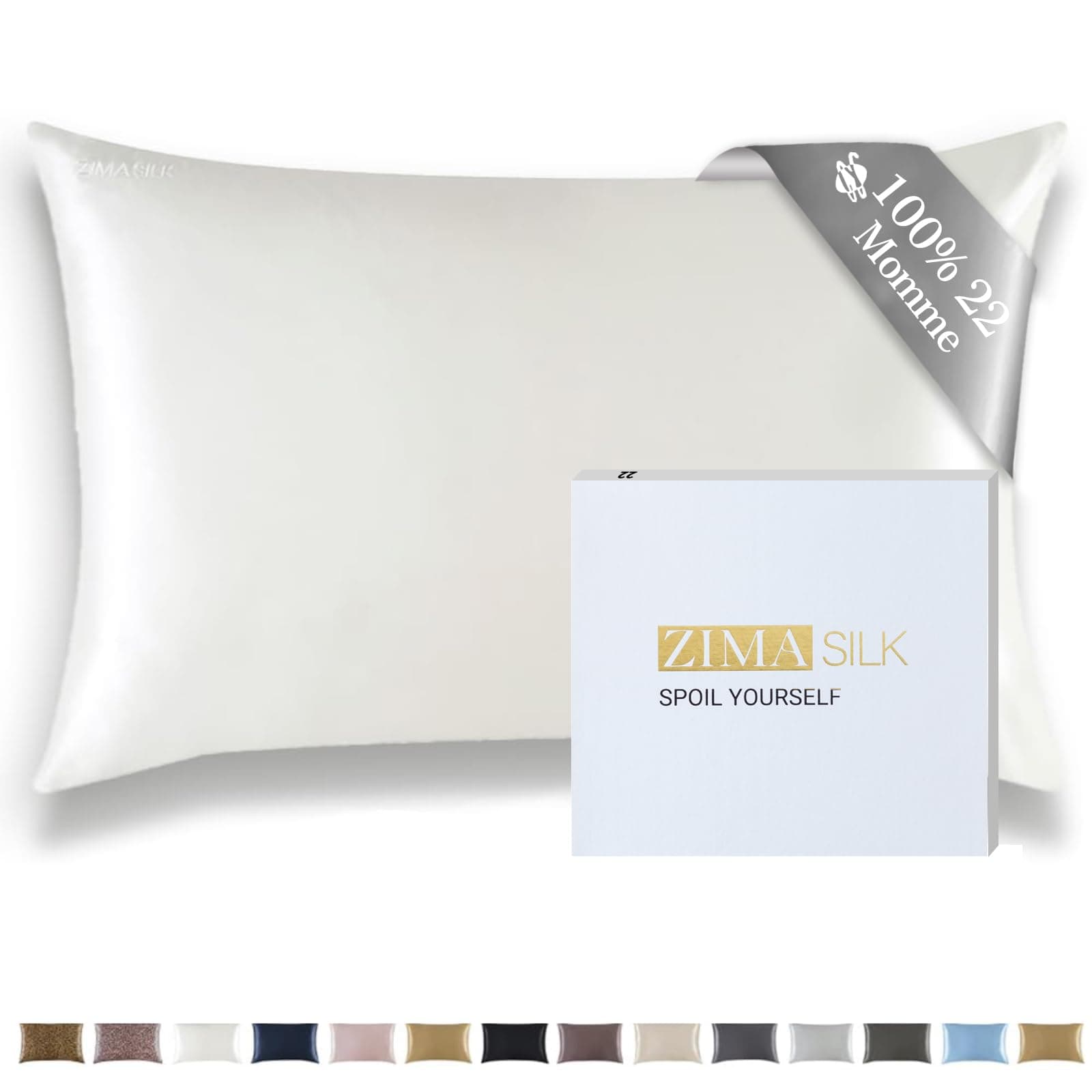 ZIMASILK ZIMASILK 22 Momme Mulberry Silk Pillowcase