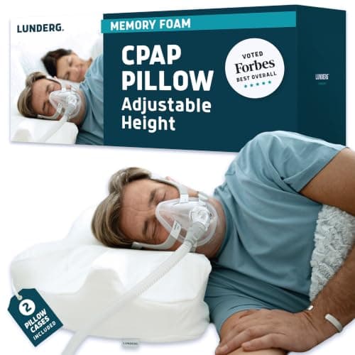 Lunderg CPAP Pillow for Side & Back Sleepers