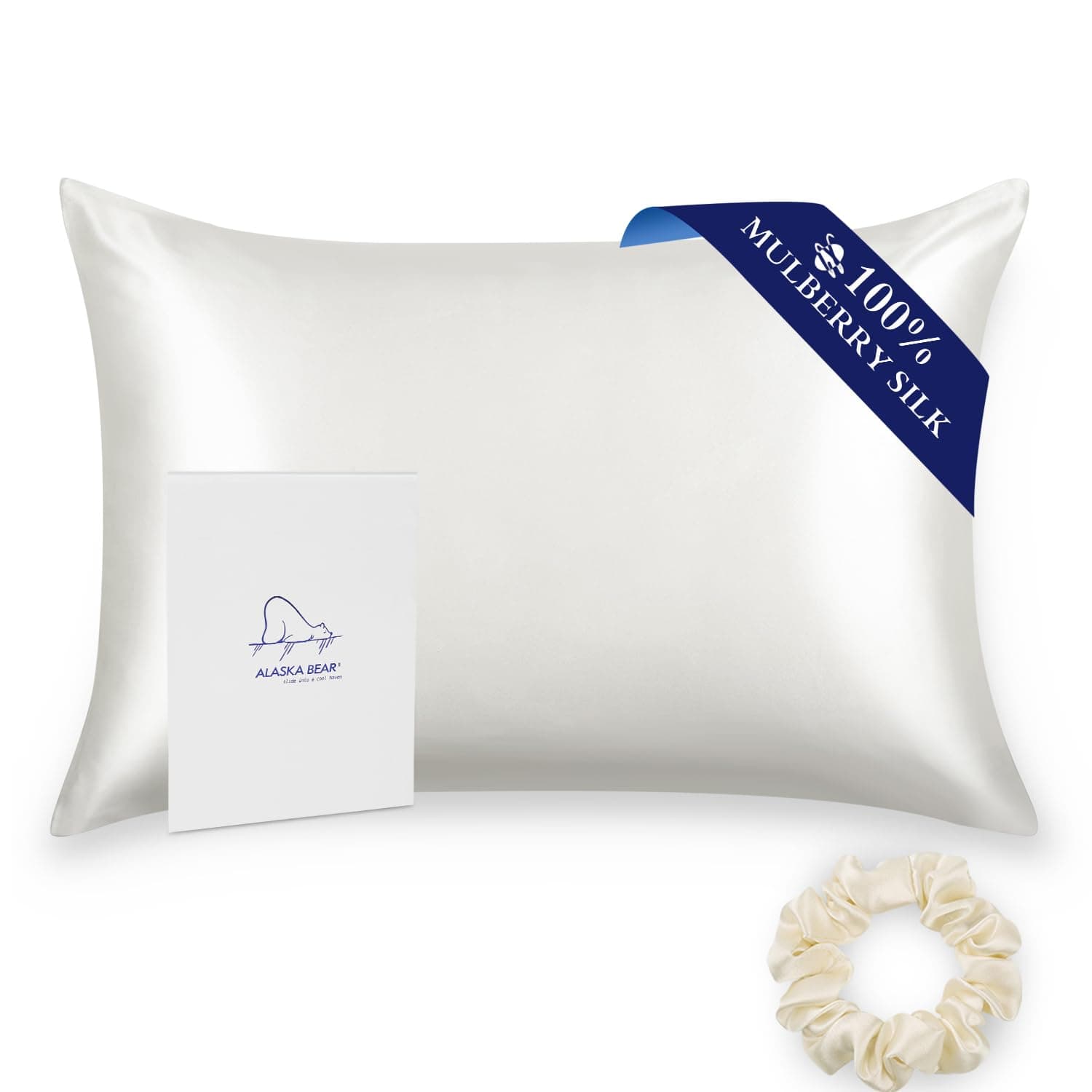 Alaska Bear Alaska Bear Natural Silk Pillowcase