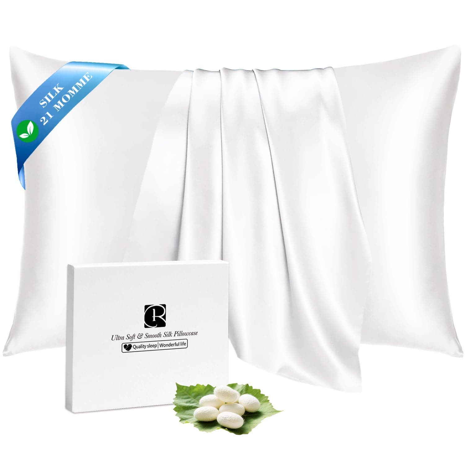 Ravmix Ravmix 21 Momme Silk Pillowcase