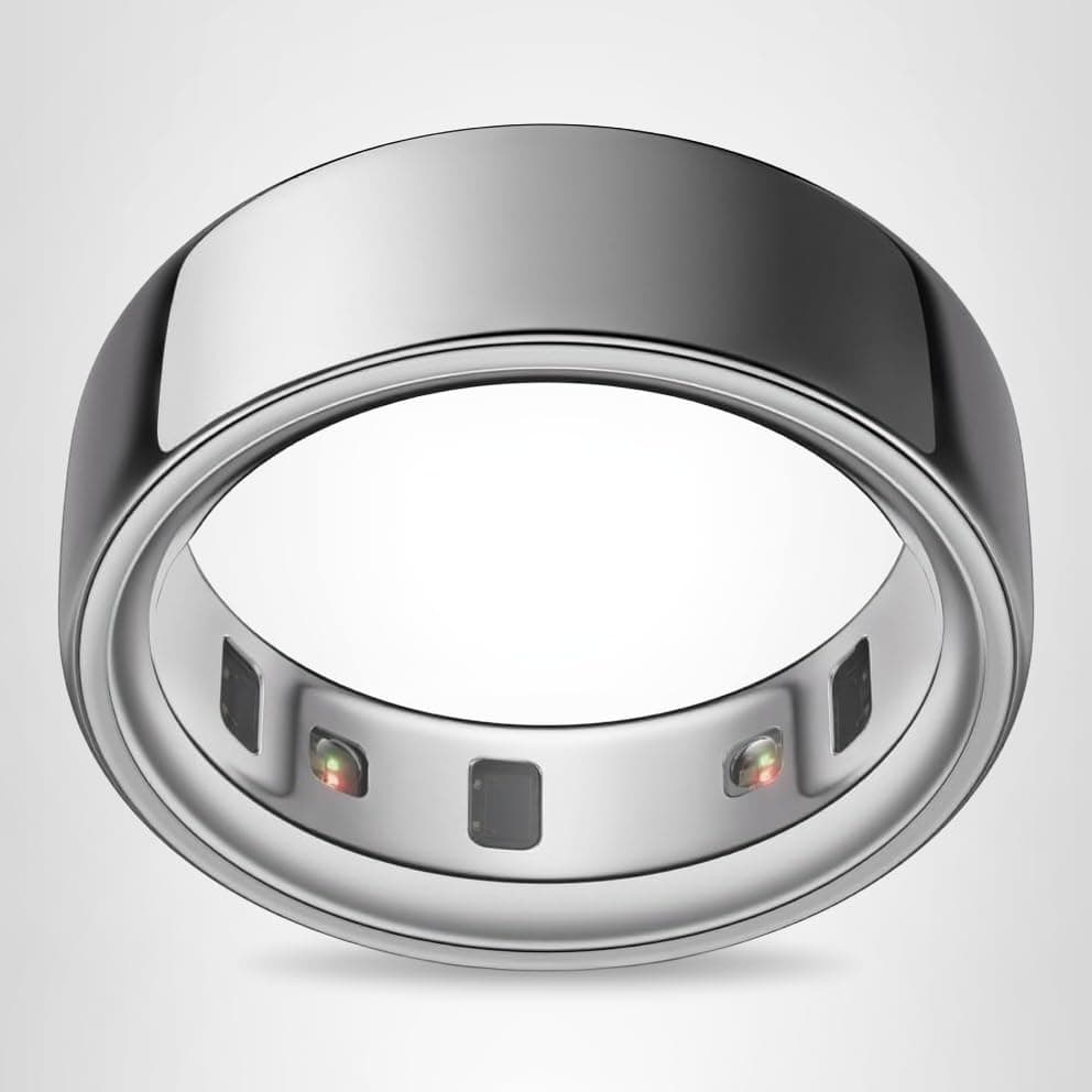 Oura Ring 4 sleep tracker in stealth black