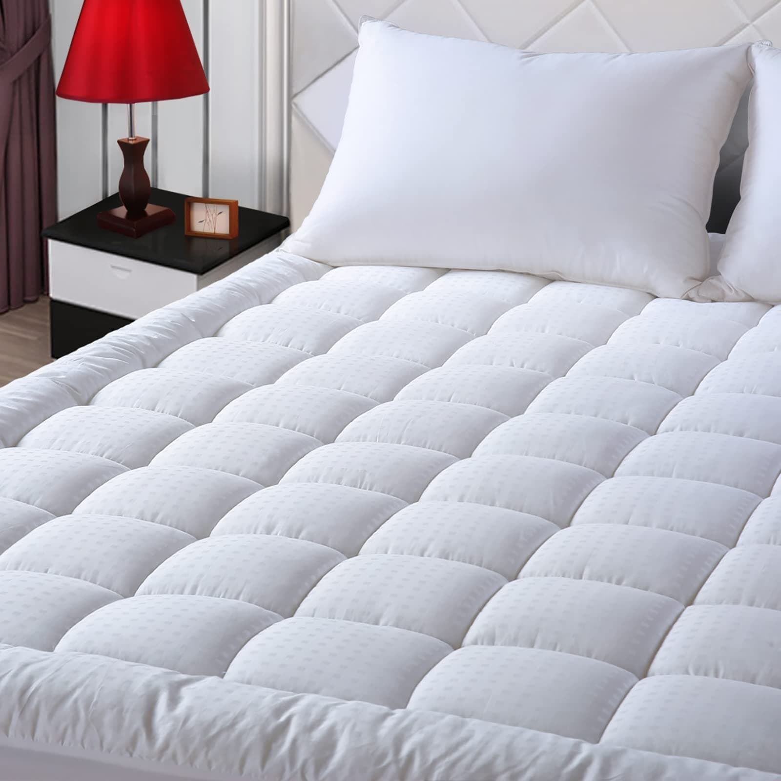 EASELAND EASELAND Extra-Thick Pillow-Top Mattress Topper