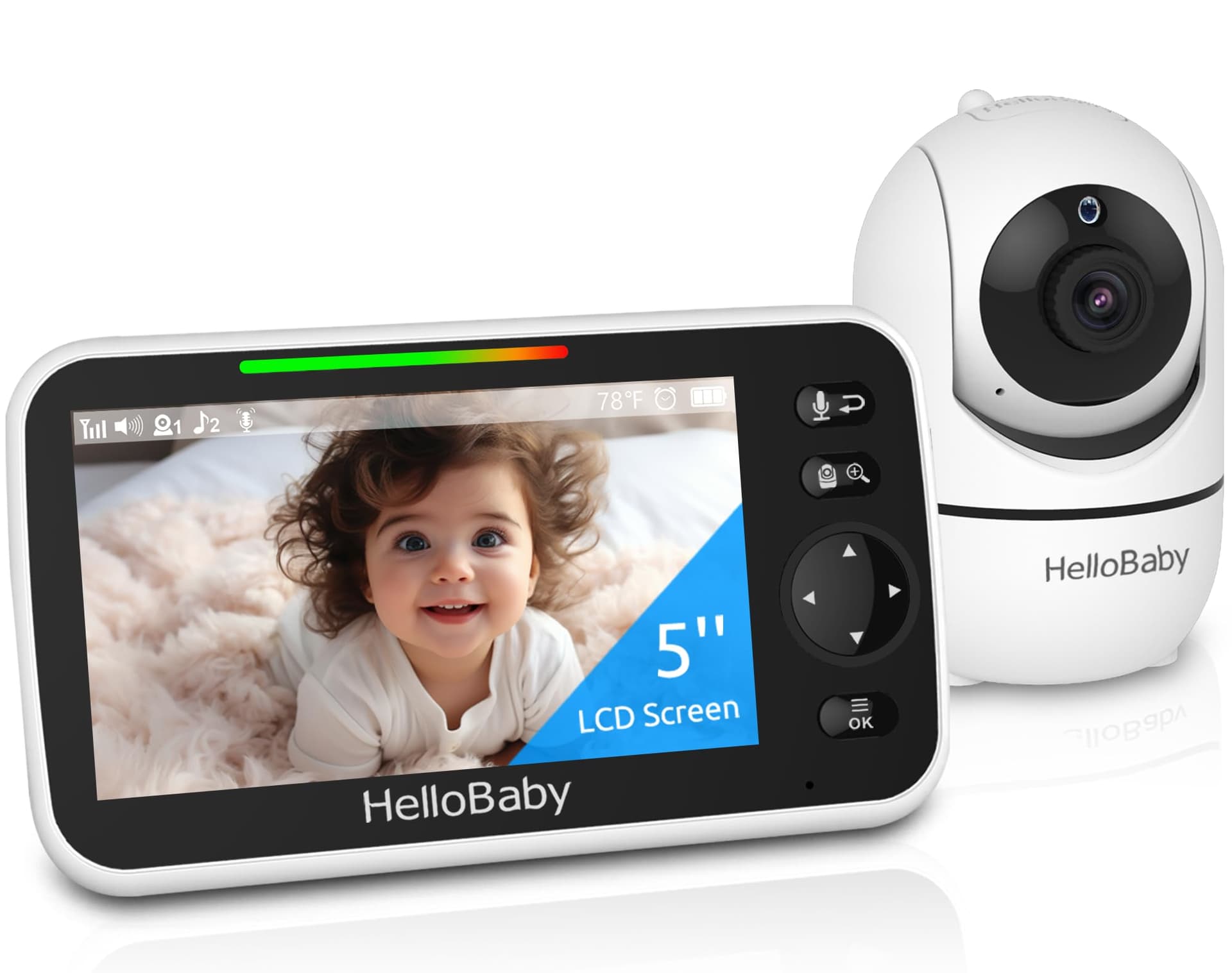 HelloBaby HelloBaby HB65 Video Baby Monitor