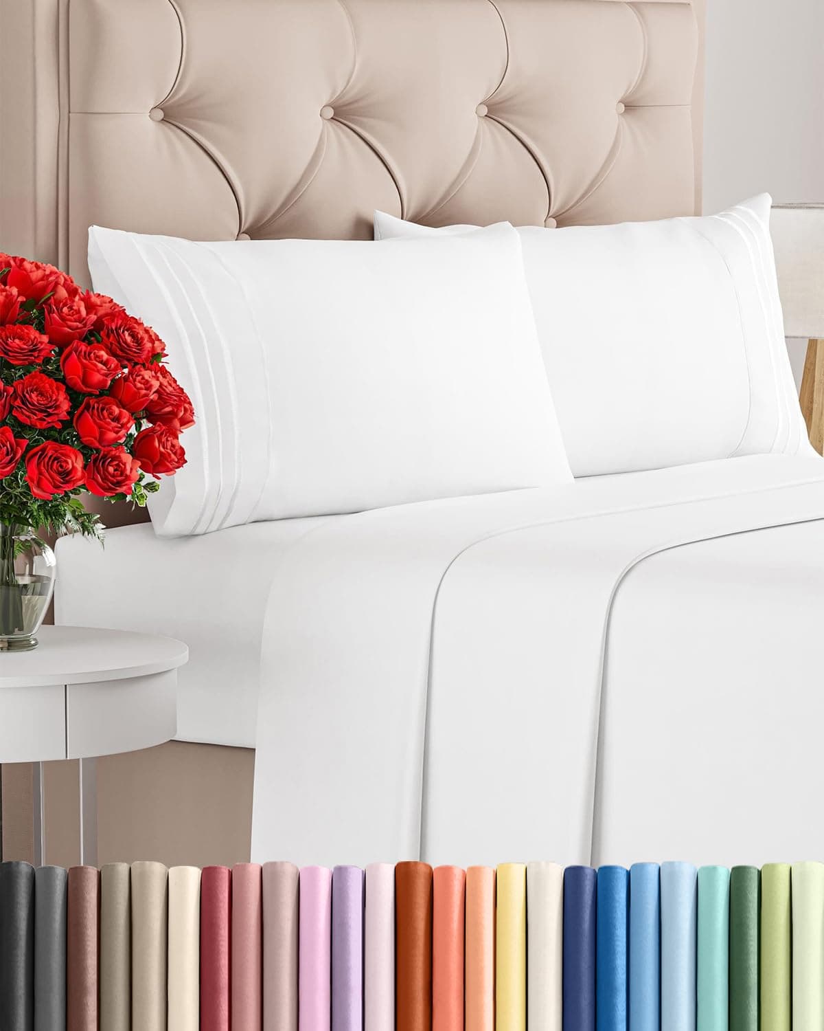 Comfy bamboo sheet set queen