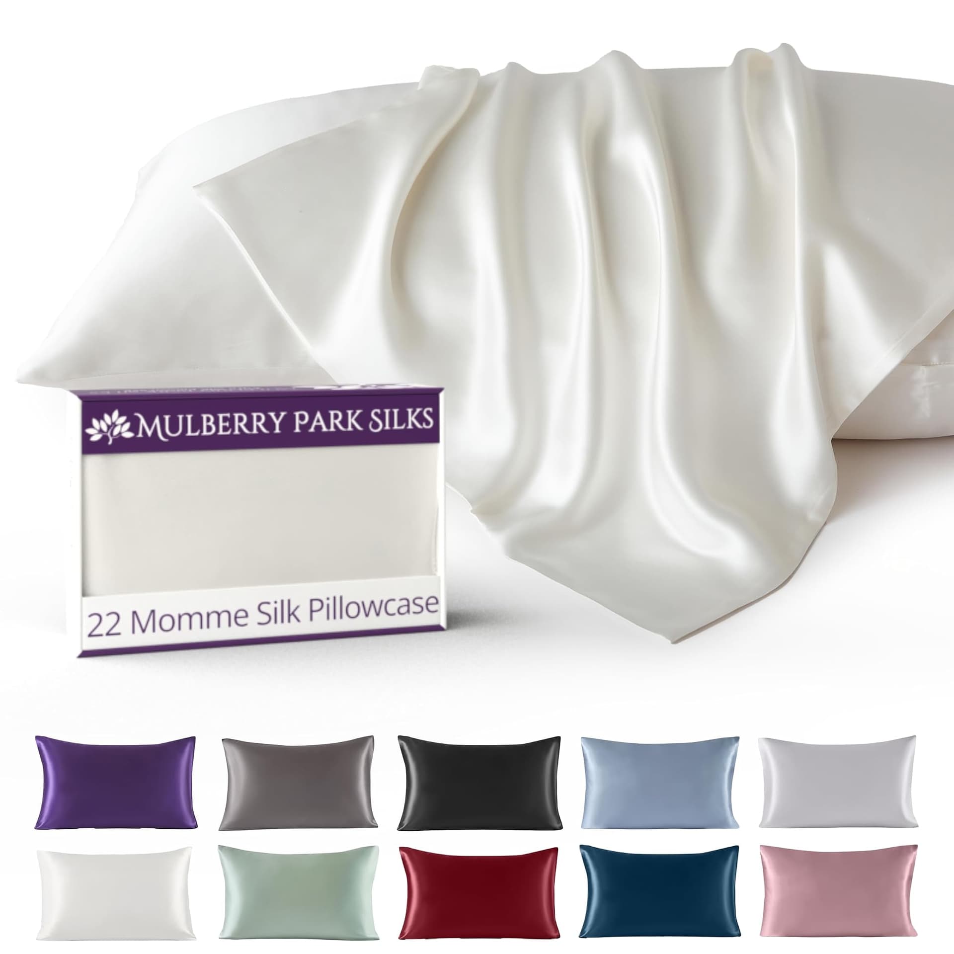 Mulberry Park Silks Mulberry Park Silks 22 Momme Pillowcase