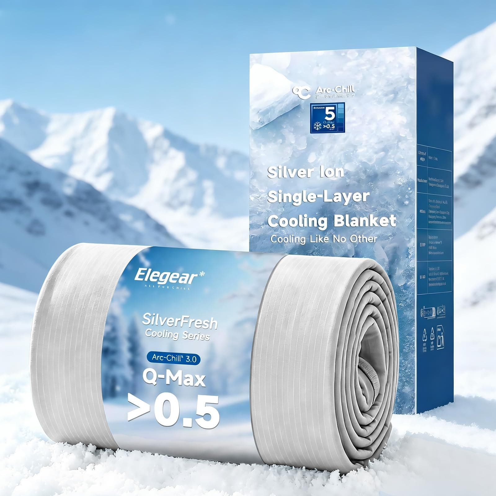 Elegear Arc-Chill cooling blanket queen