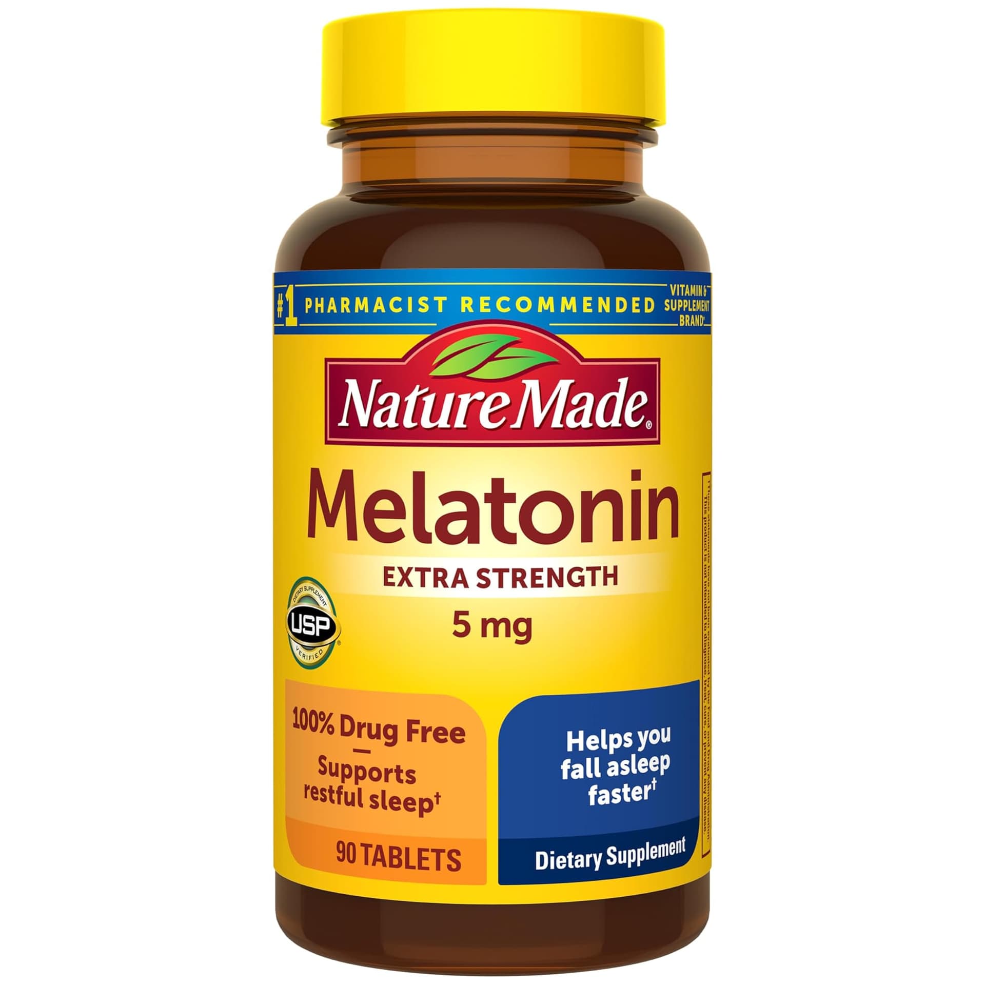 Nature Made Melatonin 5mg 240-count bottle