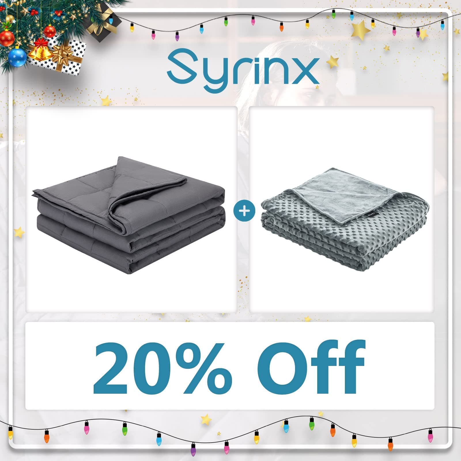 Syrinx Syrinx Cooling Weighted Blanket Bundle (20 lb)