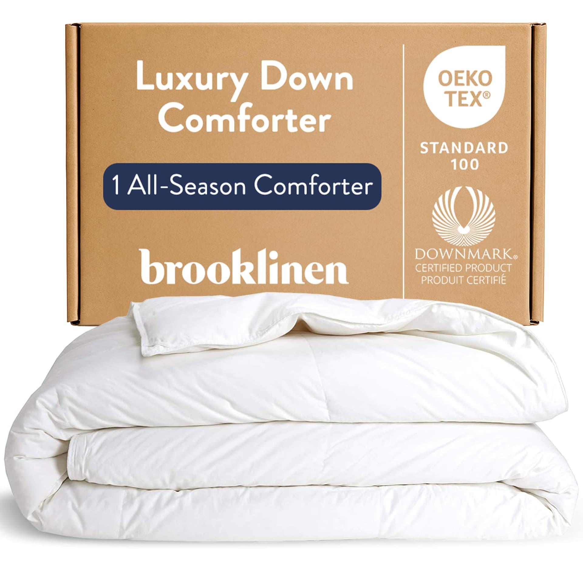 Brooklinen down alternative comforter queen