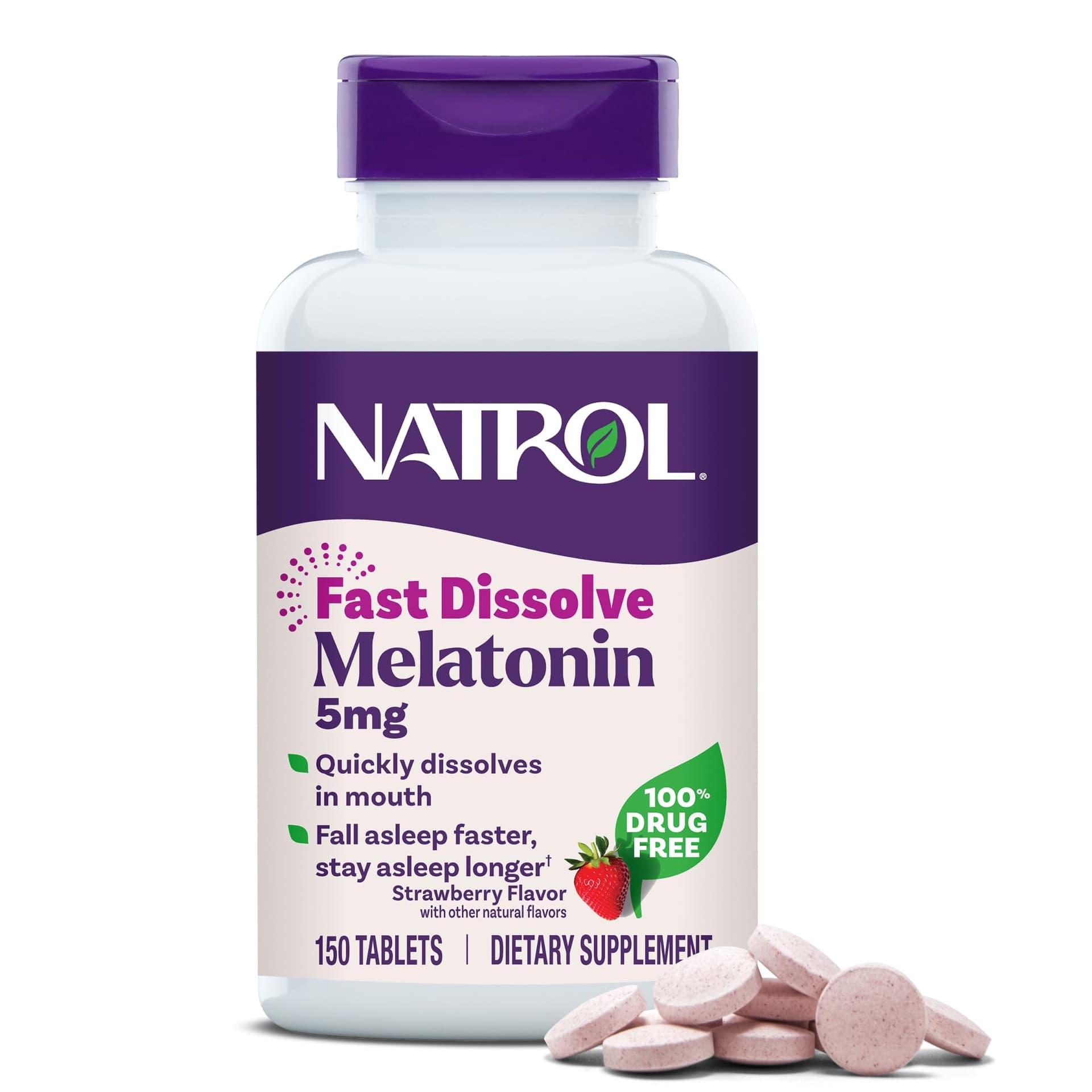 Natrol Natrol Melatonin 5mg Fast Dissolve