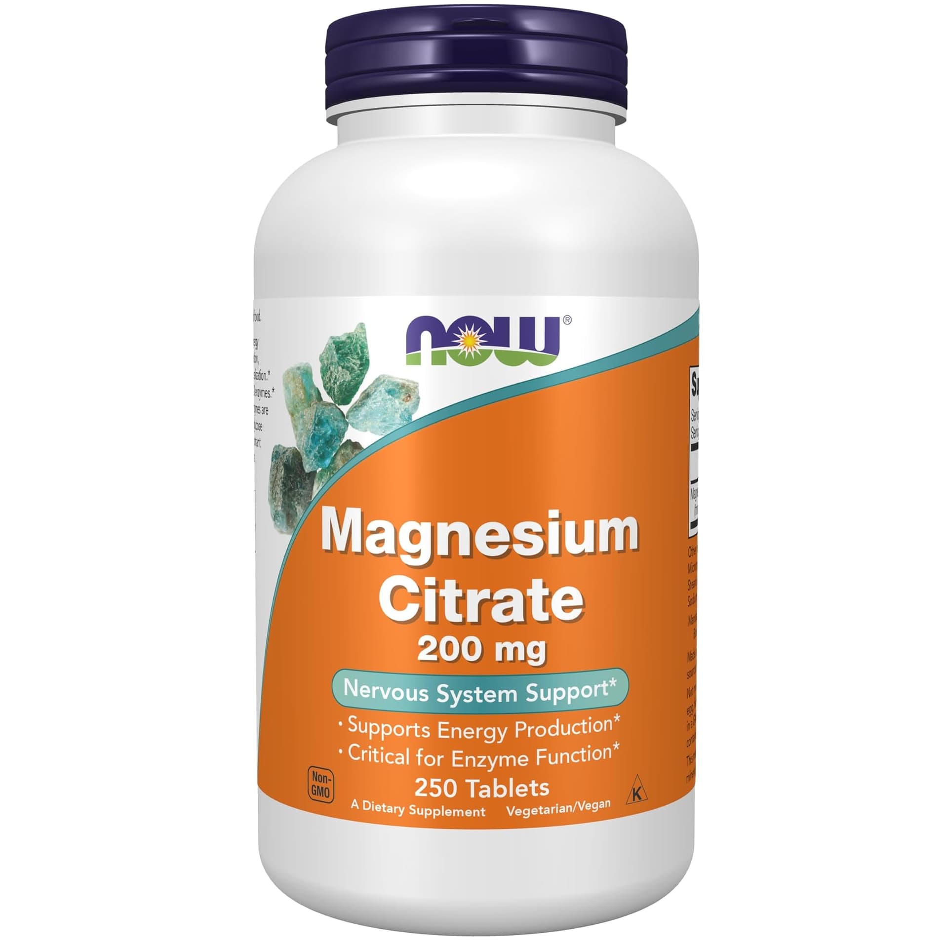 NOW Foods NOW Magnesium Citrate 200mg