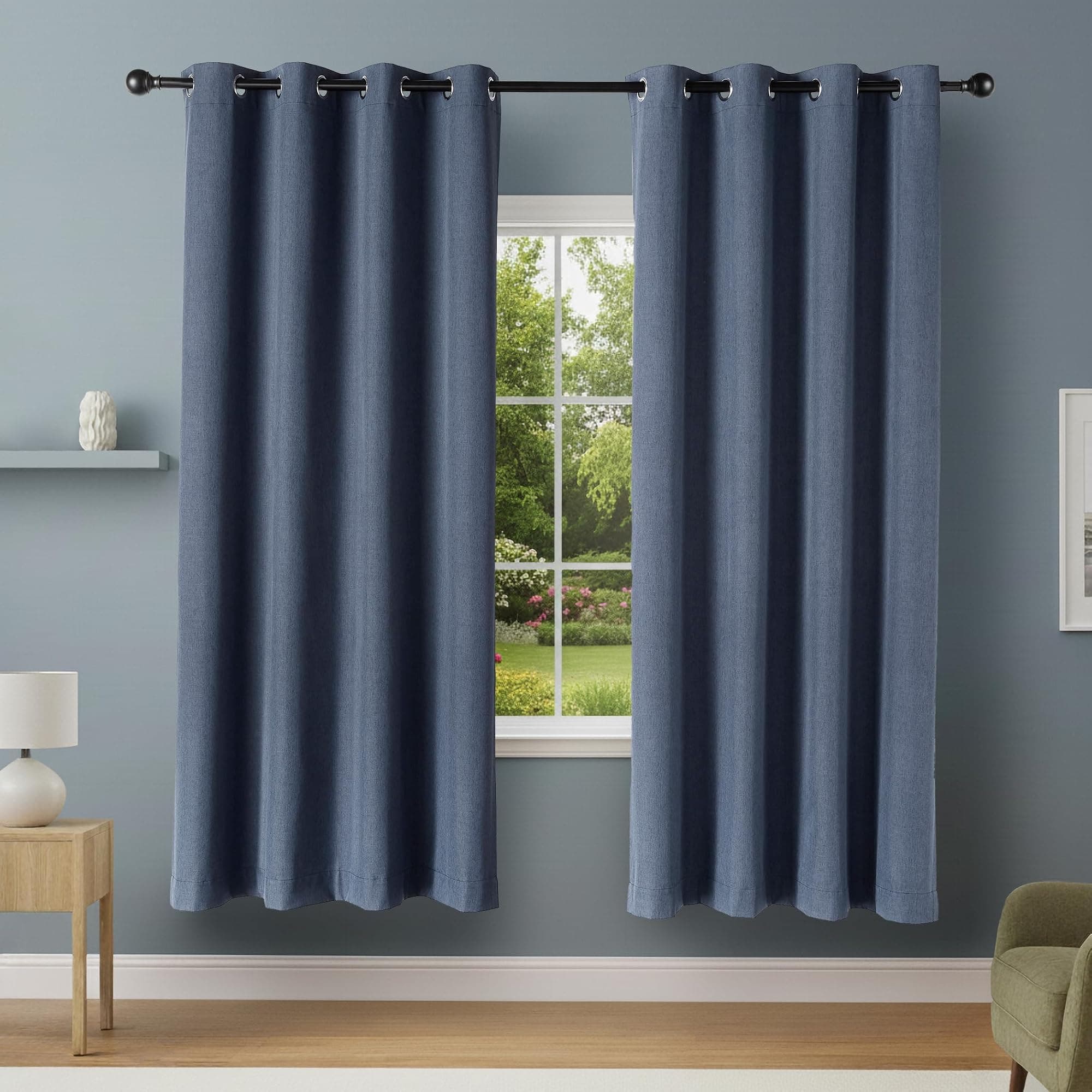 Amazon Basics 100% Blackout Curtains — image 1