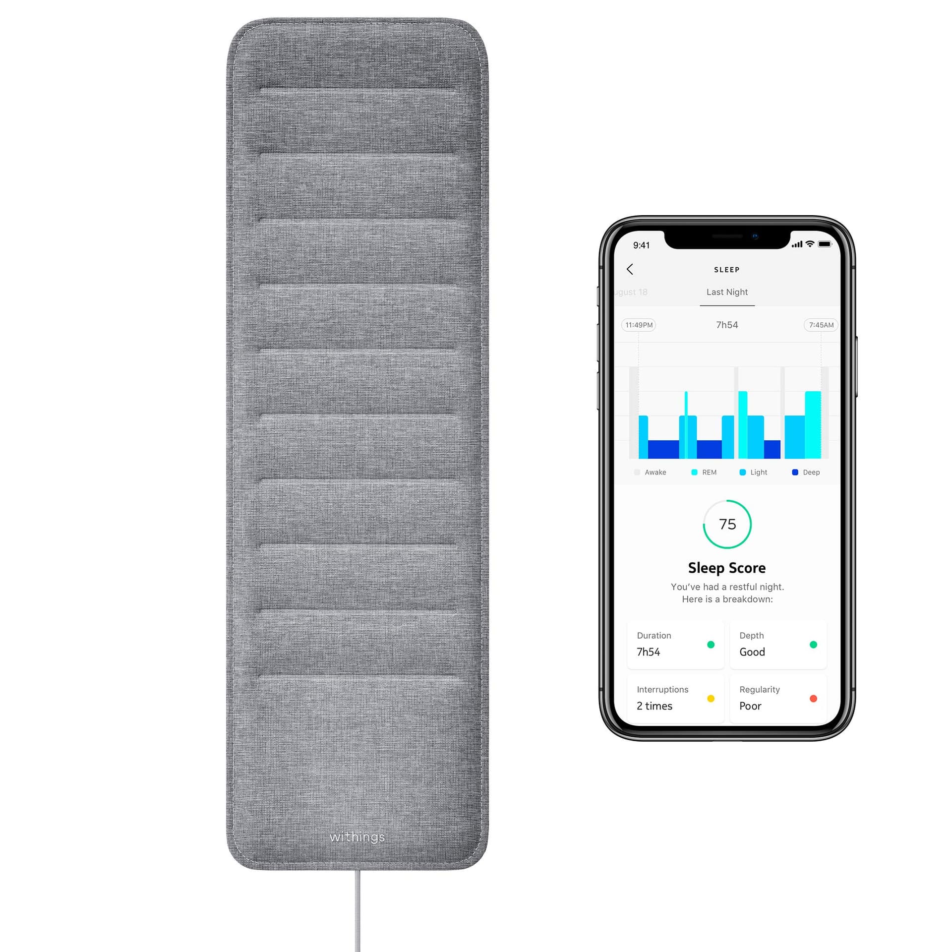 Withings Withings Sleep Analyzer (Under-Mattress Pad)