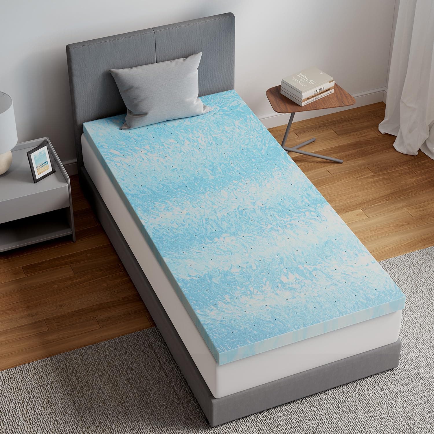 Novilla Novilla 3-Inch Dual-Layer Gel Topper