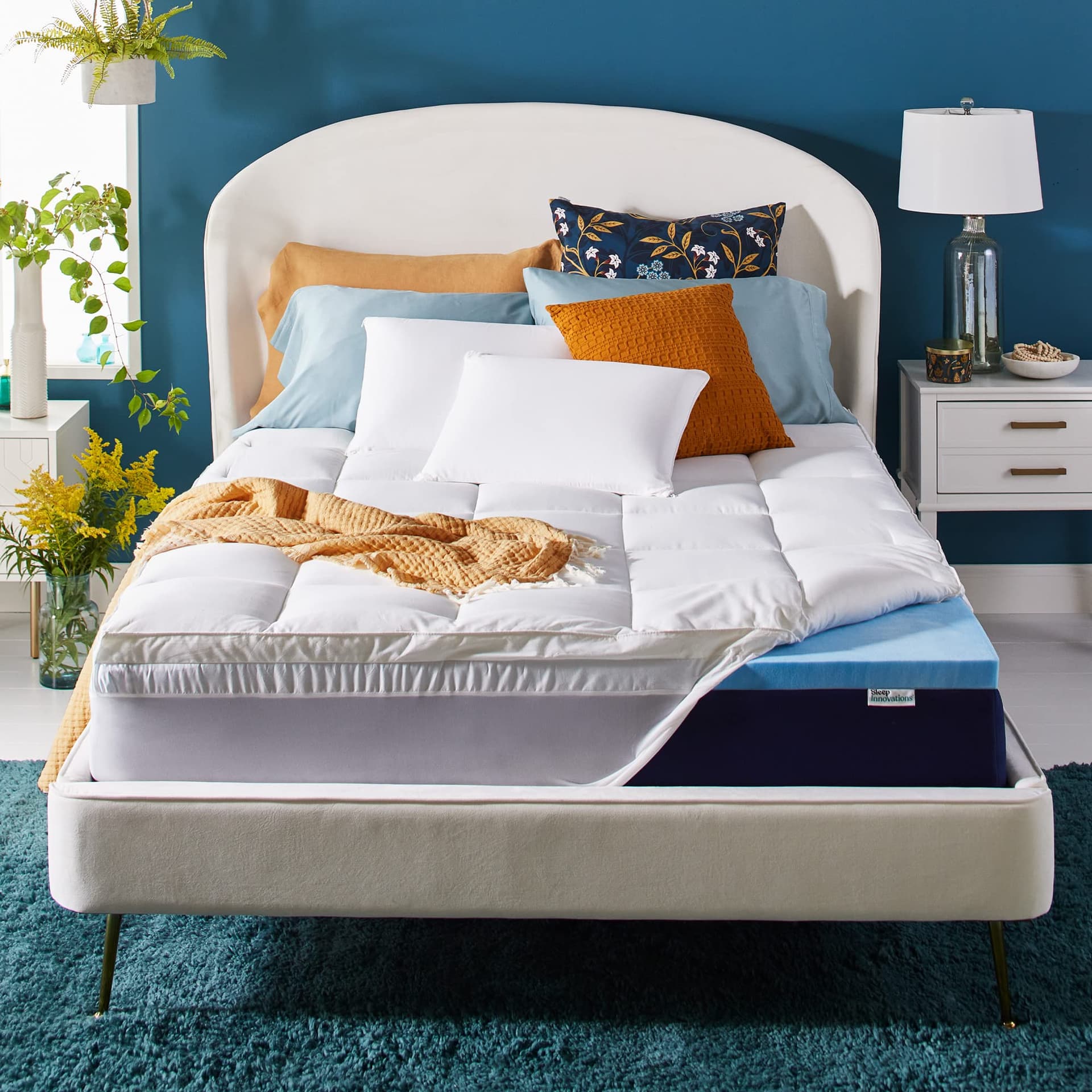 Sleep Innovations Sleep Innovations 4-Inch Dual Layer Topper