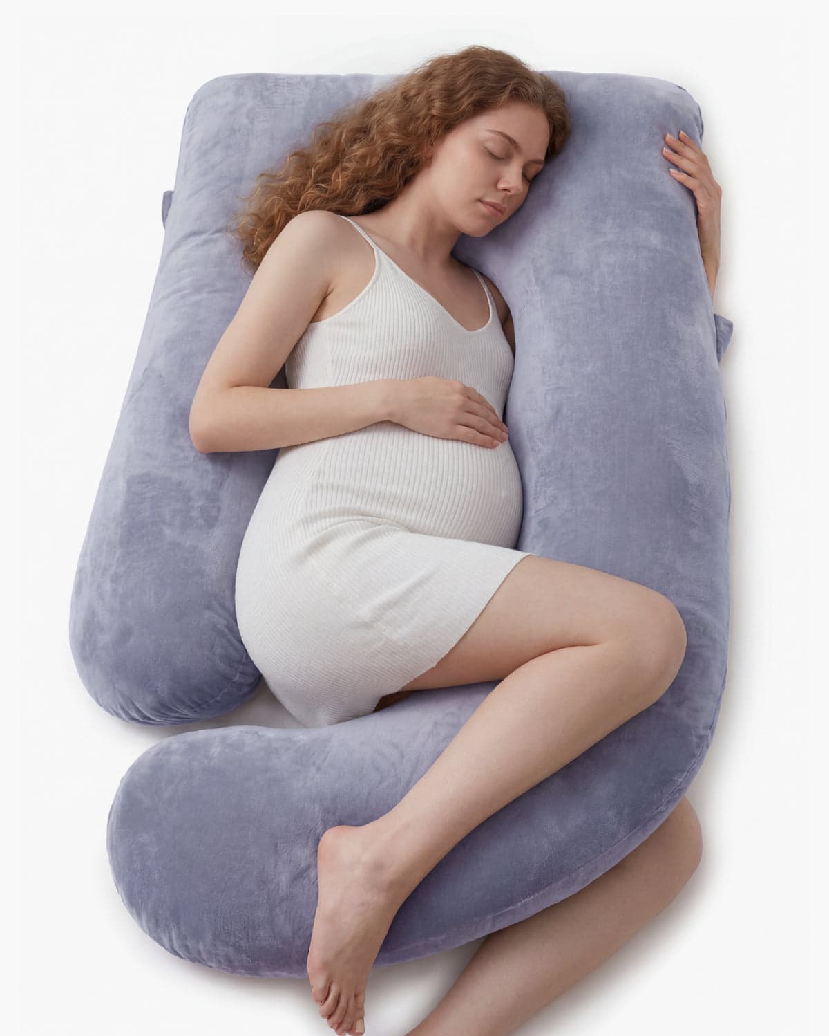 Momcozy U-shaped maternity body pillow