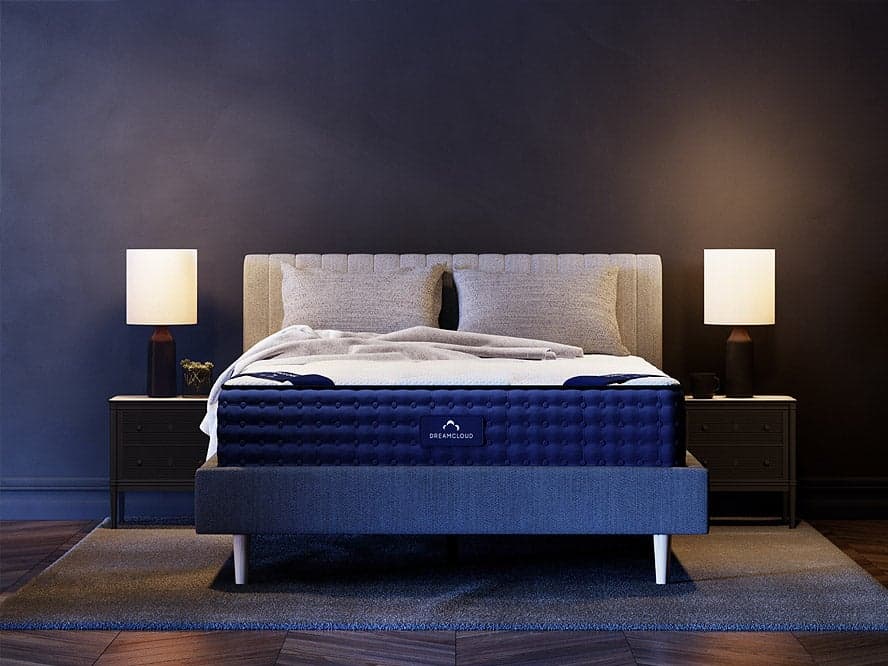 DreamCloud Premier Hybrid luxury mattress with cashmere-blend cover