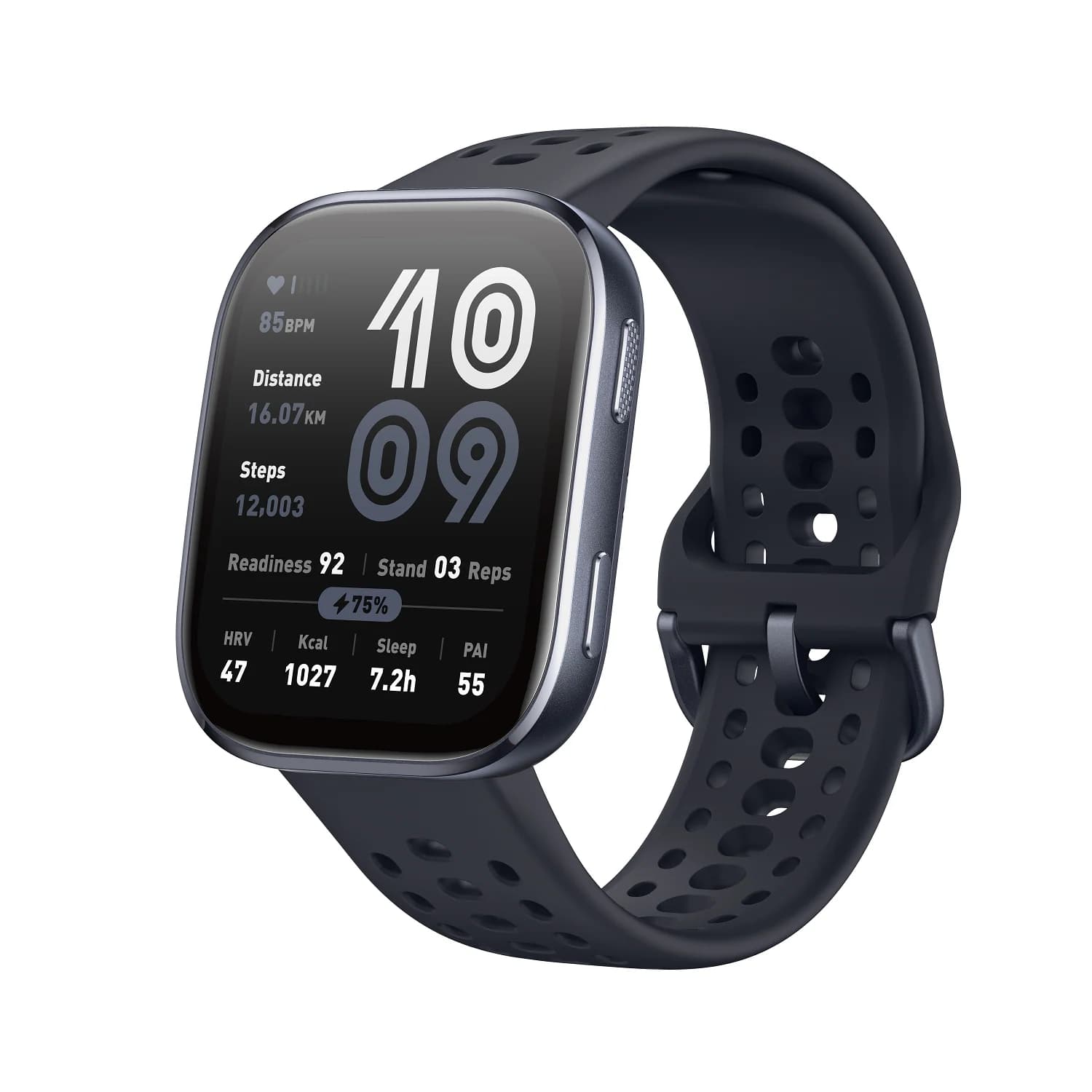 Amazfit Bip 6 smart watch in black