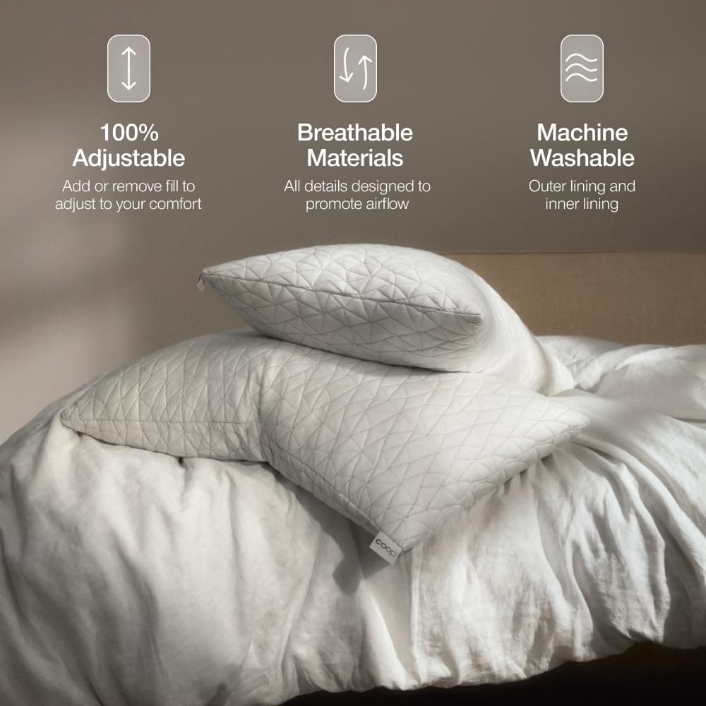Coop Home Goods Original adjustable pillow