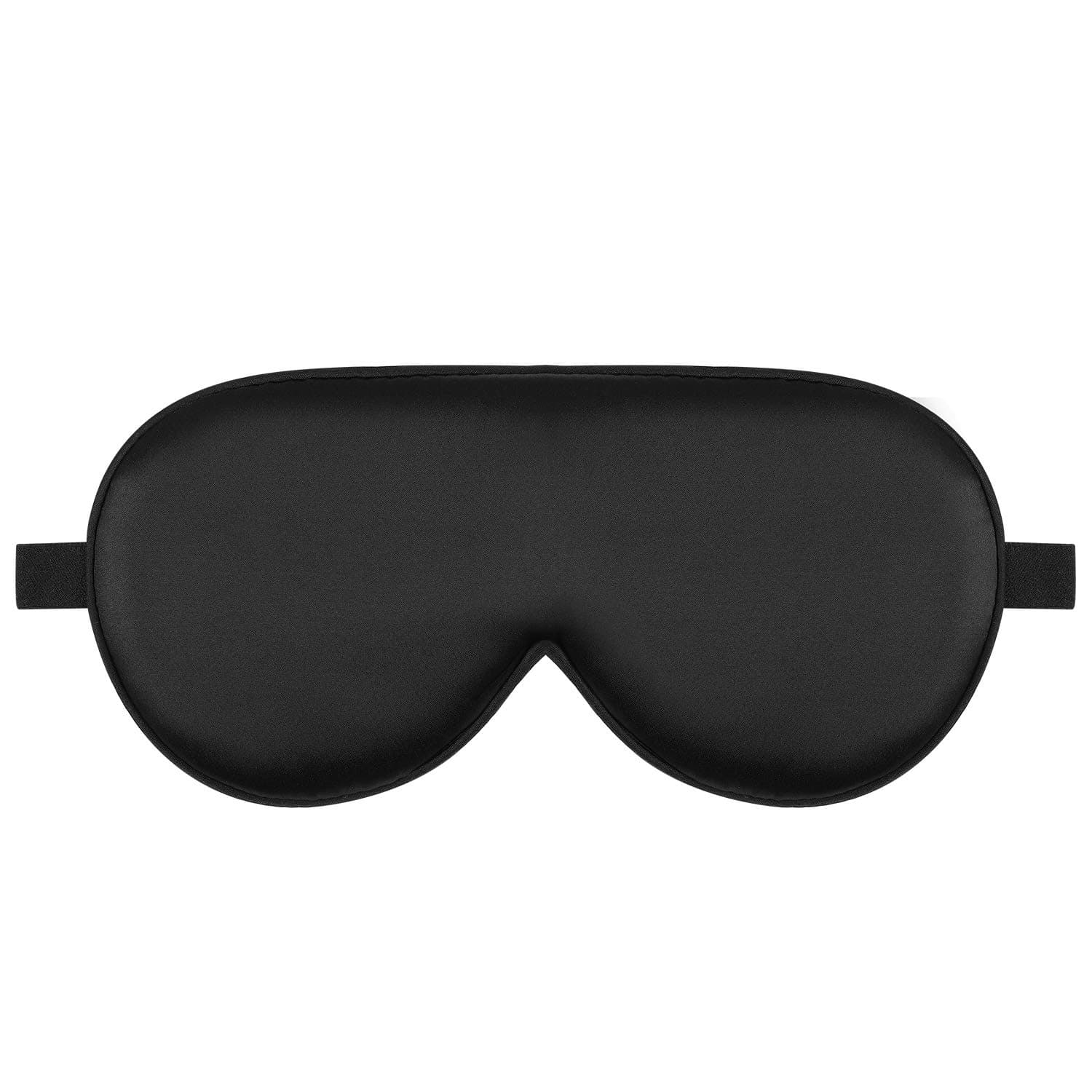 Alaska Bear silk sleep mask in navy