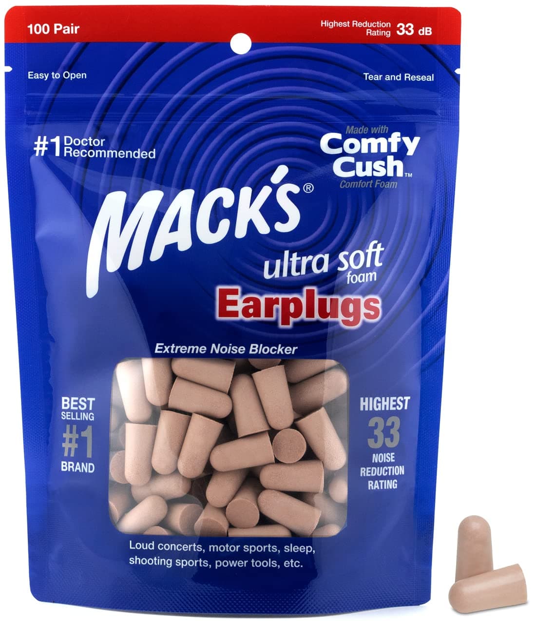 Mack's Mack's Ultra Soft Foam Earplugs