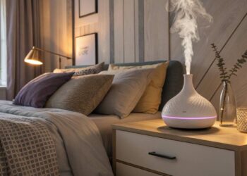 Relaxing Lavender Field Scene