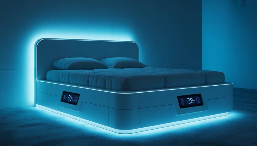 Optimal Sleep Temperature-tech_bed