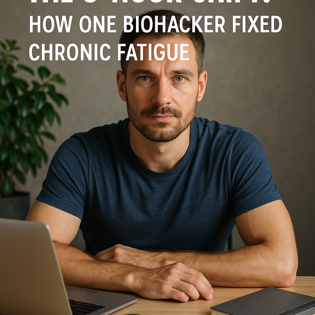 The 6-Hour Shift: How One Biohacker Fixed Chronic Fatigue